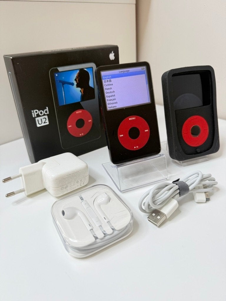 Apple iPod Classic 5 U2 Special Edition 30GB, Gebruikt, Classic, Met radio, Zwart