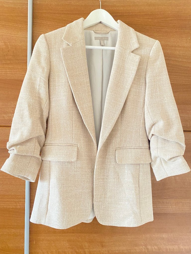 Jasje van hm, maat 36 Nieuw, H&M, Beige, Nieuw, Ophalen of Verzenden