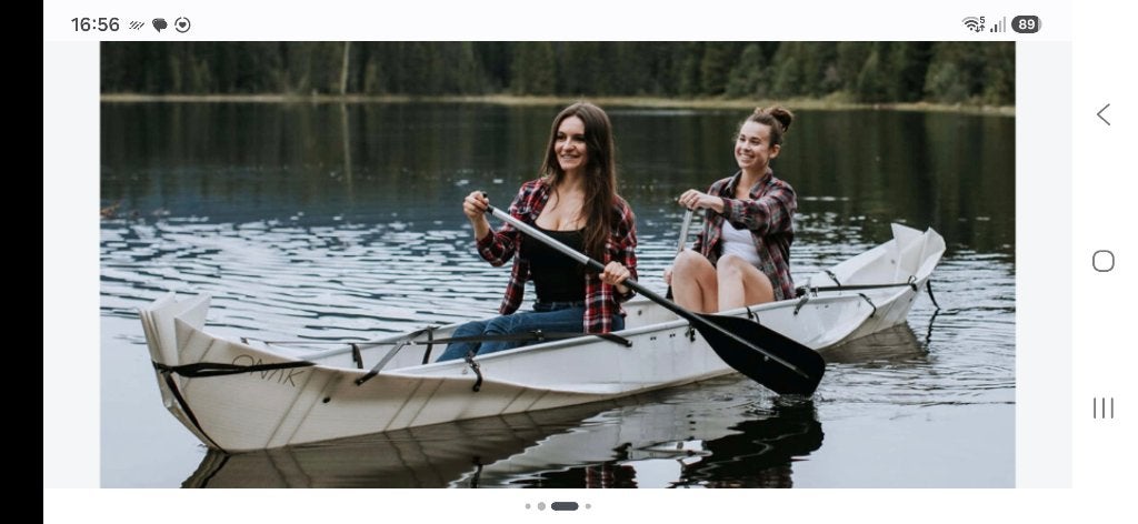 Onak x 2 pers. Vouwkano, Watersport en Boten, Ophalen, Met peddels, Overige typen, Nieuw