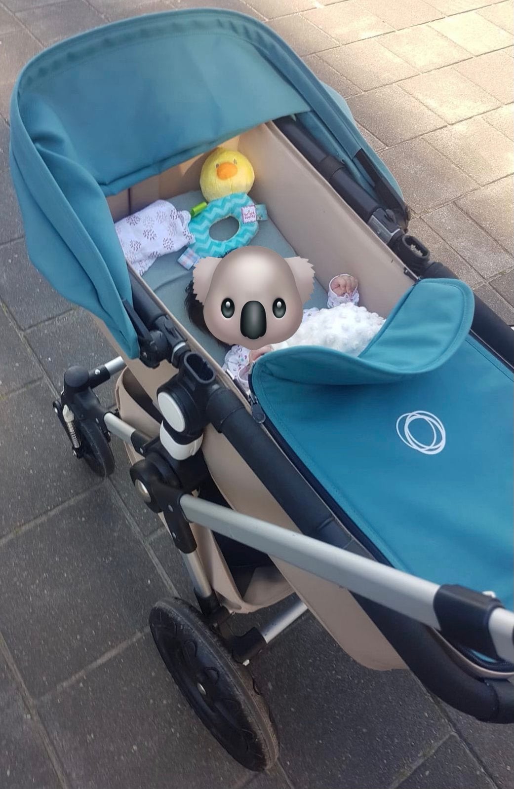 Bugaboo Cameleon 2  beige met 2 bekledingssets, Gebruikt, Bugaboo, Met reiswieg, Ophalen