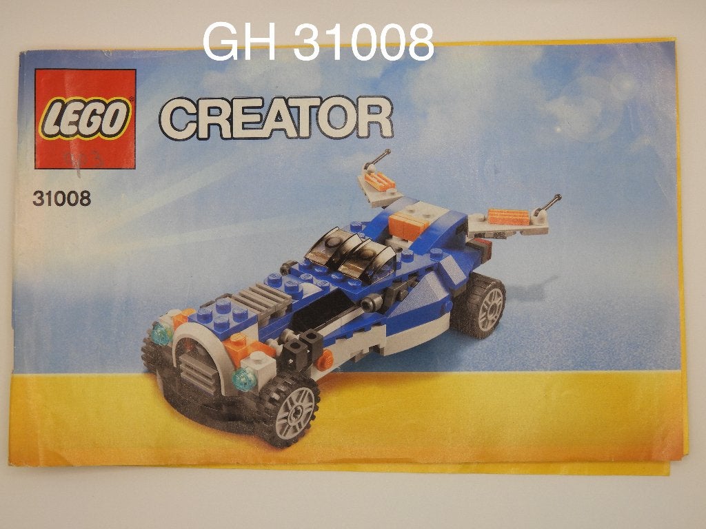 Lego 31008 Thunder Wings, Gebruikt, Lego, Inclusief instructies, Ophalen of Verzenden