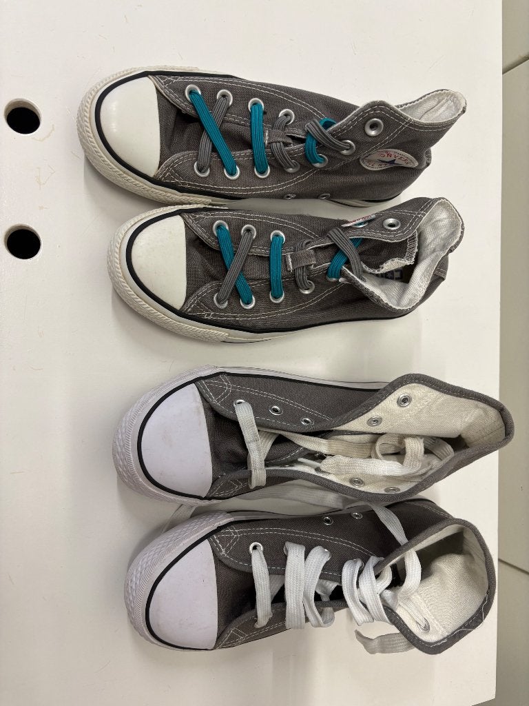 Halfhoge conversie All Stars maat 38 grijs 2 paar, Nieuw, Ophalen of Verzenden, Sneakers of Gympen, Converse All Stars