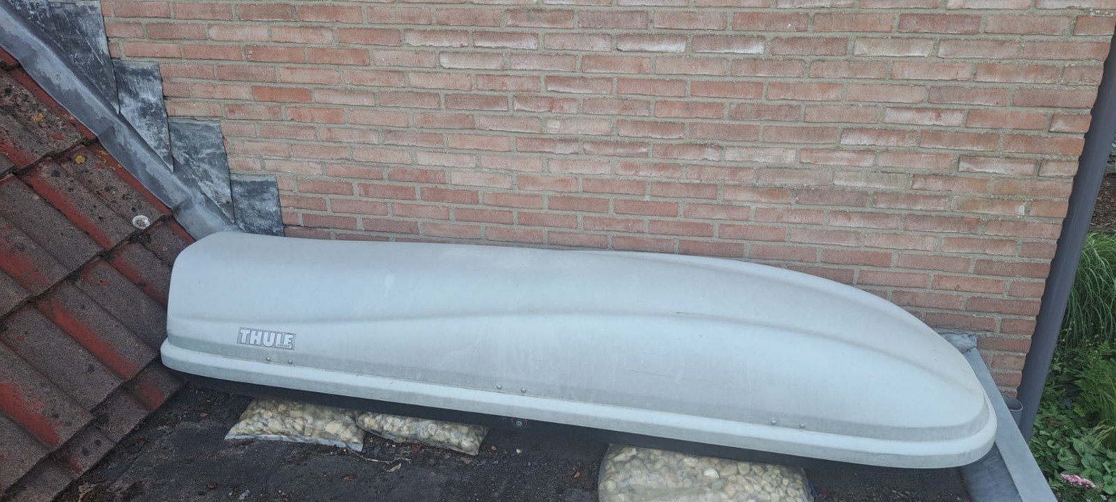 Thule dakkoffer inhoud ca 400l, Ophalen, Gebruikt