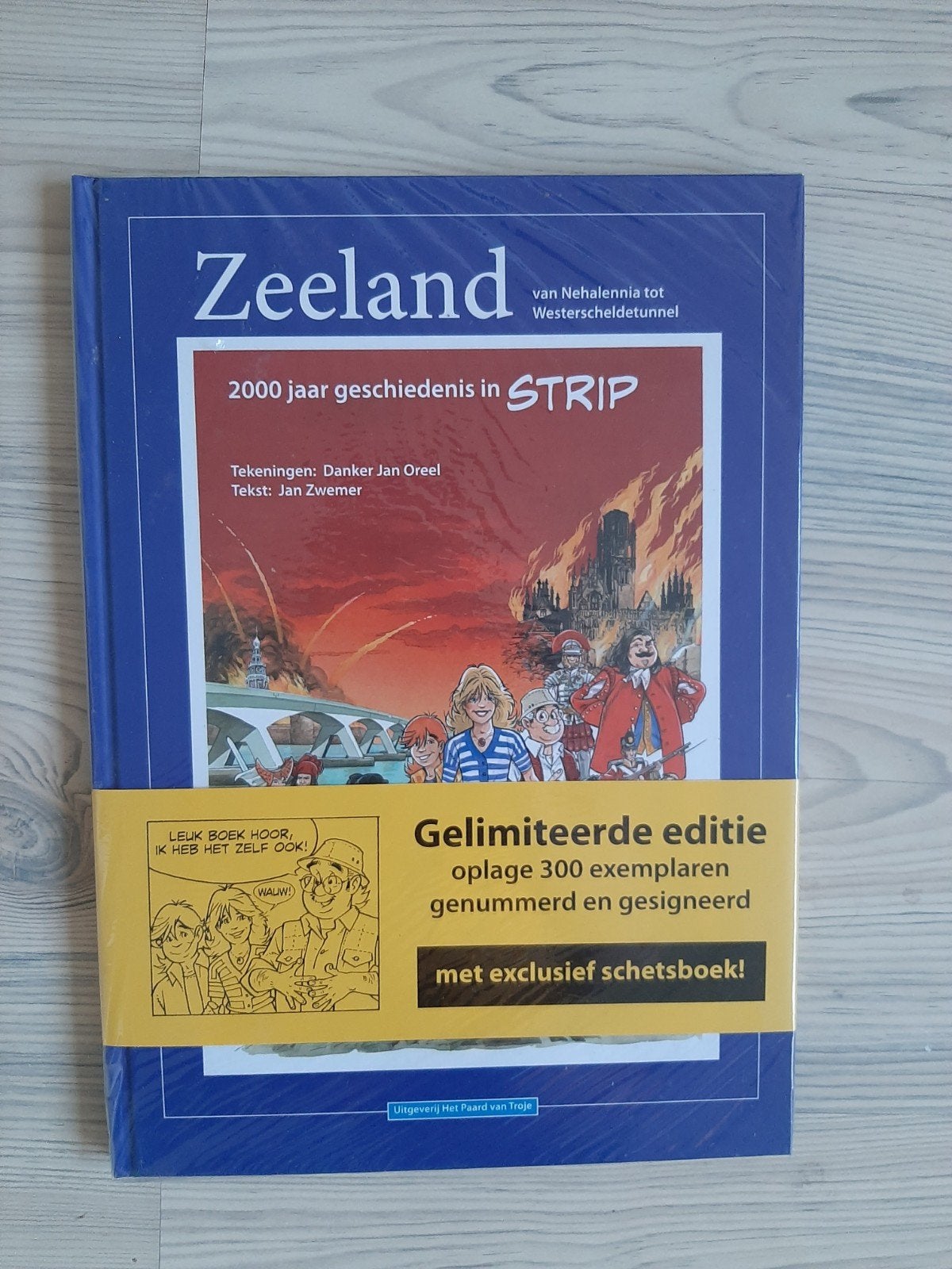 Zeeland: 2000 jaar geschiedenis in strip, Eén stripboek, Ophalen of Verzenden, Nieuw, Danker Jan Oreel, Jan Zwemer