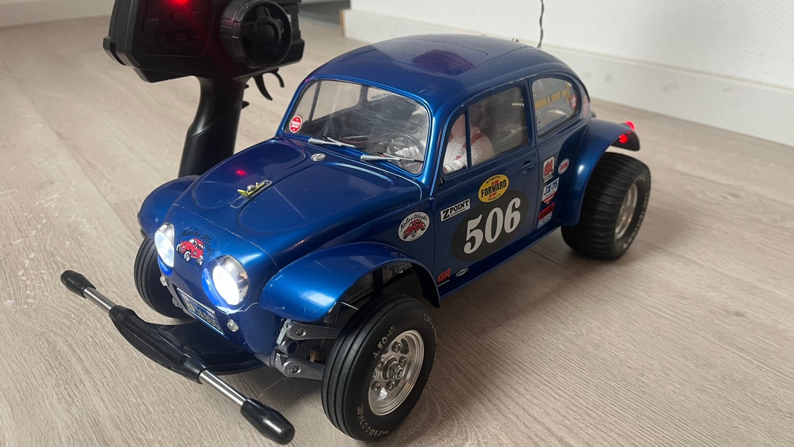 Tamiya Sand Scorcher, Ophalen, Zo goed als nieuw, 1:5 t/m 1:8, Auto