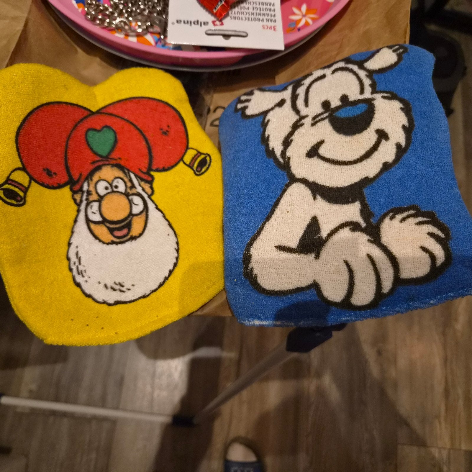 Plop en Samson washandjes, Ophalen of Verzenden, Nieuw