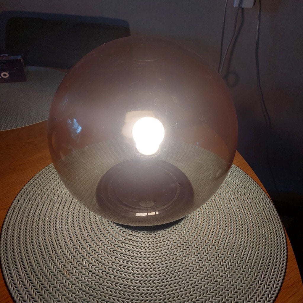 IKEA FADO (model Typ B0327) tafellamp, Huis en Inrichting, Ophalen of Verzenden, Gebruikt, Glas, IKEA