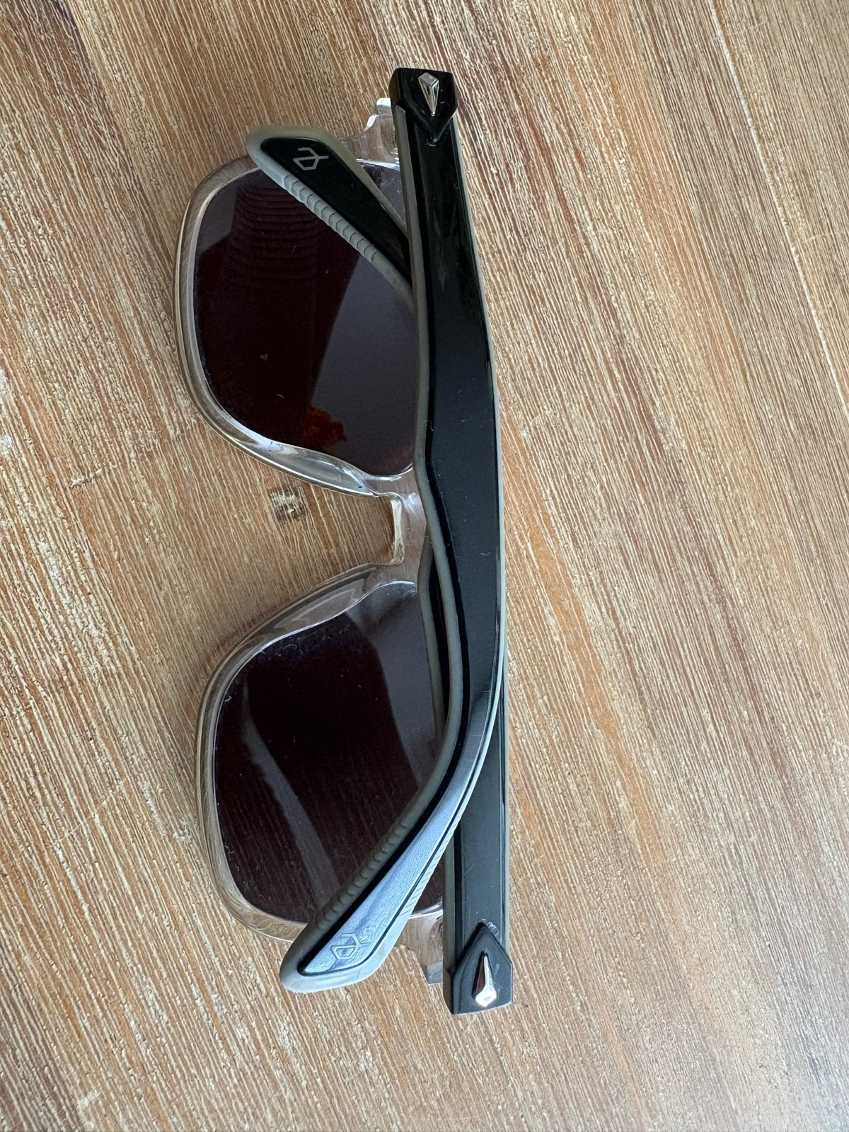 4 merkbrillen: Ray-Ban, Rag & Bone en Police zonnebrillen, Gebruikt, Zonnebril, Bruin, Ophalen of Verzenden