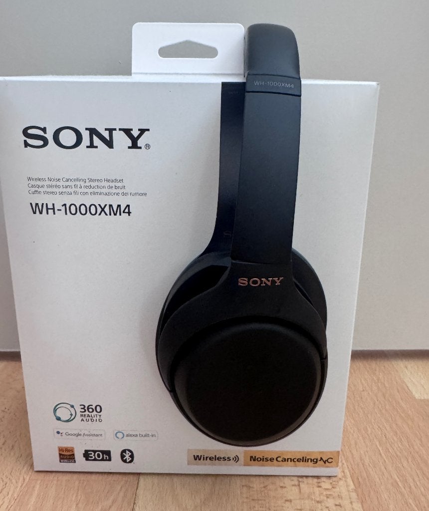 Sony WH-1000XM4 Noice Cancelling Koptelefoon, Audio, Tv en Foto, Koptelefoons, Zo goed als nieuw, Over-ear, Sony, Zwart, Bluetooth