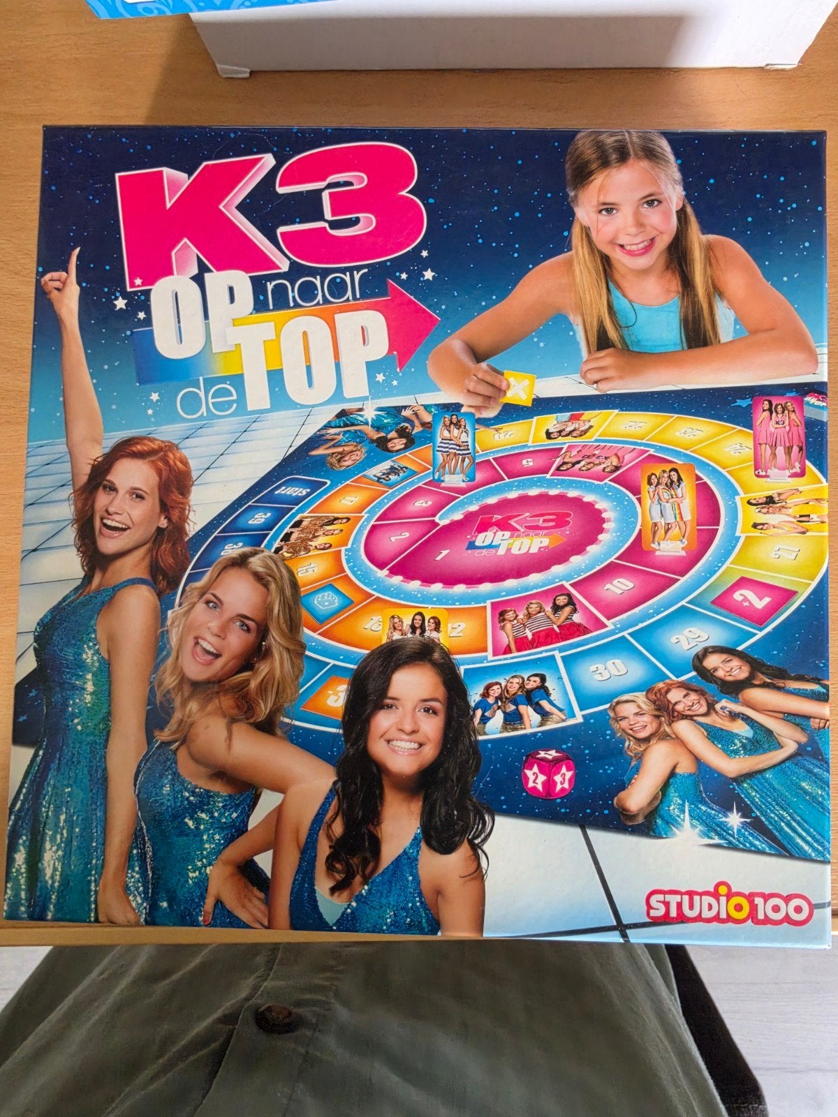 K3 Op naar de Top bordspel - Studio 100, Drie of vier spelers, Ophalen, Gebruikt, Studio 100