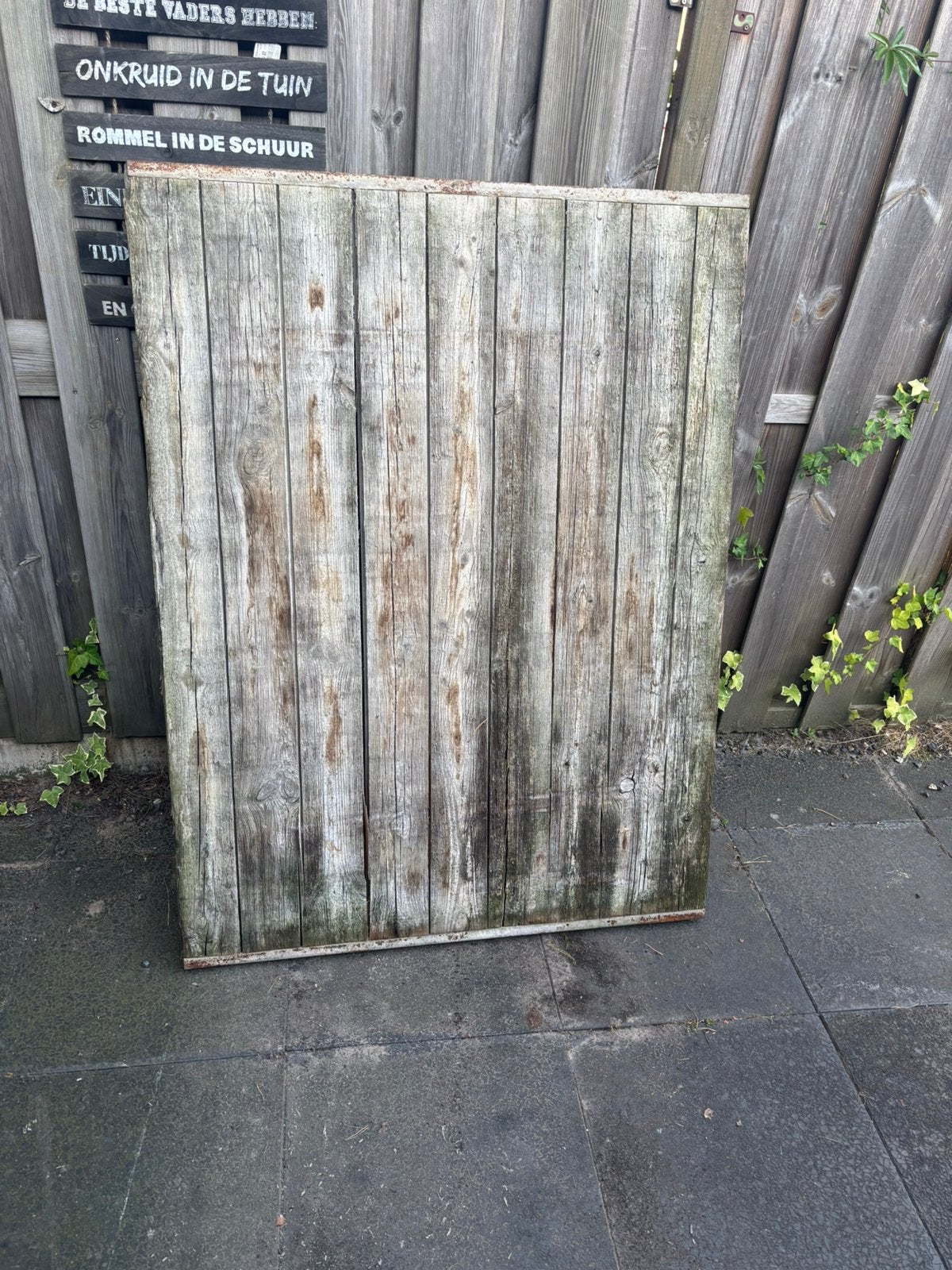 Steenschot, Ophalen, Zo goed als nieuw, Hout