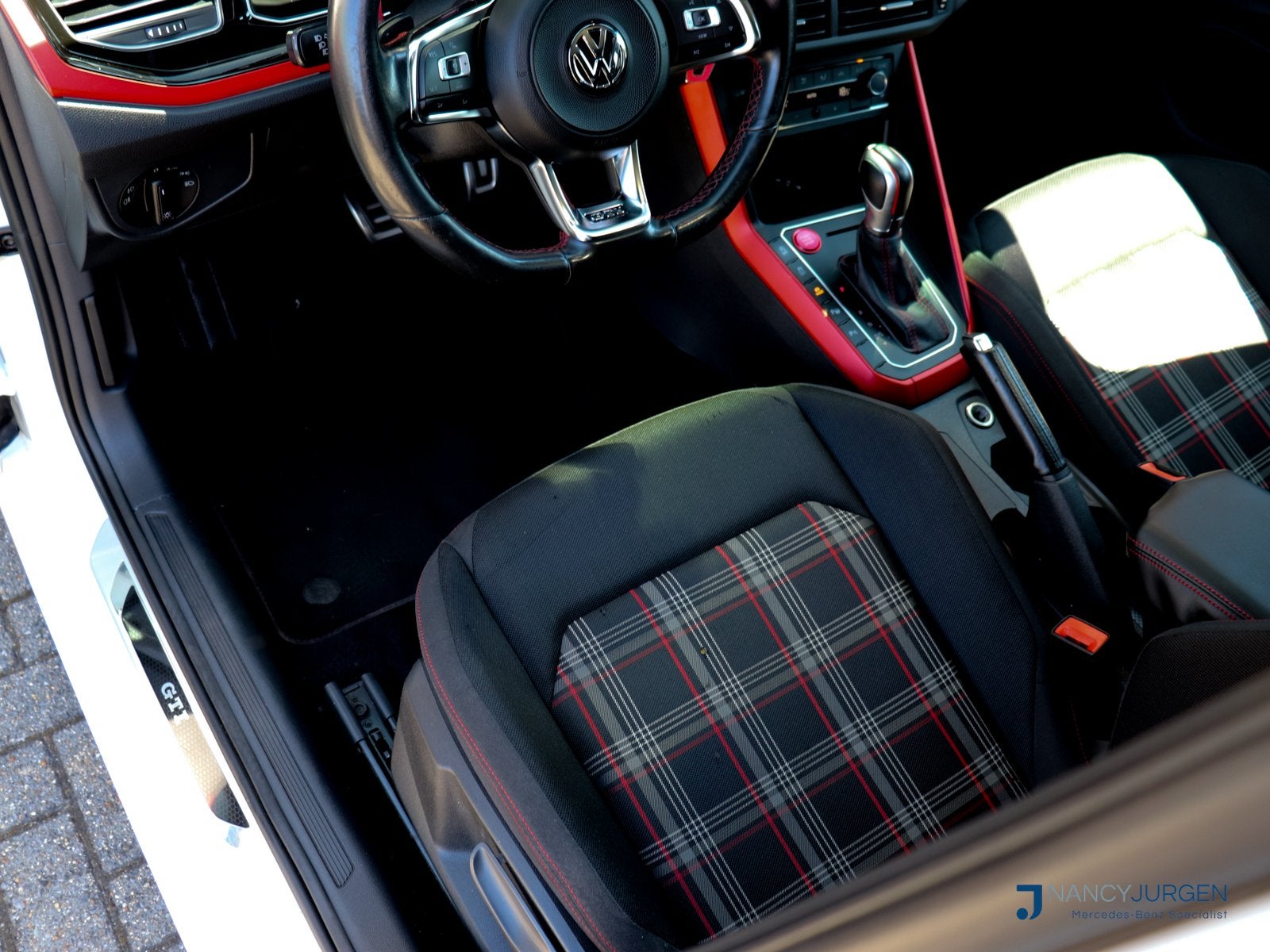 Volkswagen Polo VI 2.0 TSI | GTI | DSG | Elektr. Pano Dak |, Auto's, Dealer onderhouden, Gebruikt, 4 cilinders, Wit