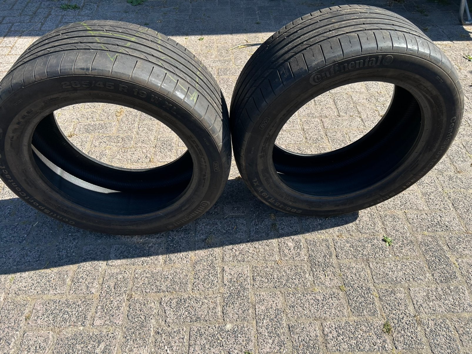 Zomerbanden Continental 285/45 R19, Auto-onderdelen, Ophalen, 285 mm, 21 inch, Band(en)