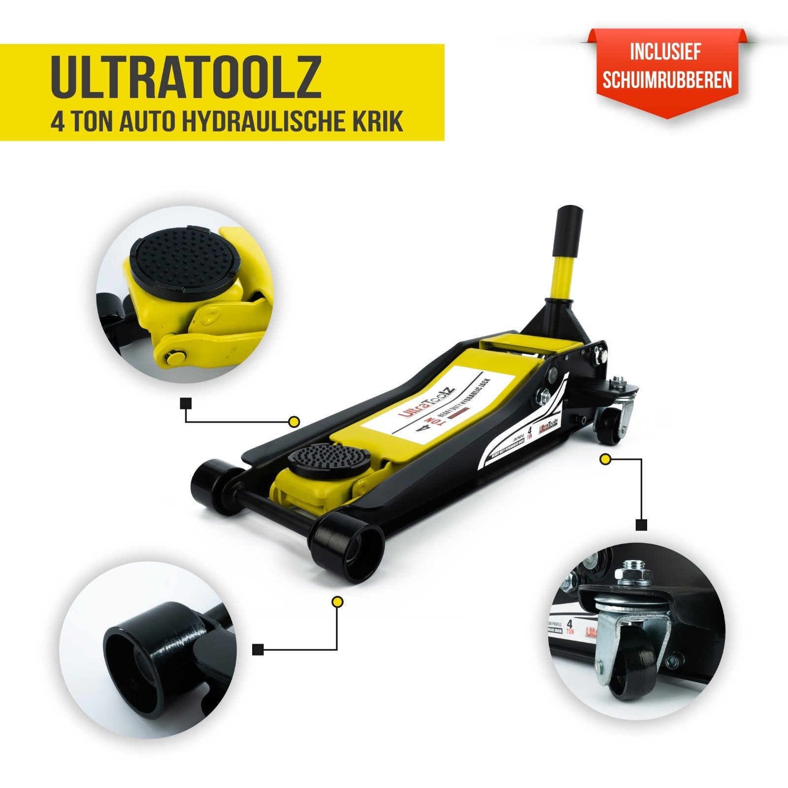 ✅DEAL✅ Autokrik 4 ton, lage insteek, zeer scherp geprijsd, Auto diversen, Ophalen of Verzenden, Nieuw, Hydraulisch, Garagekrik