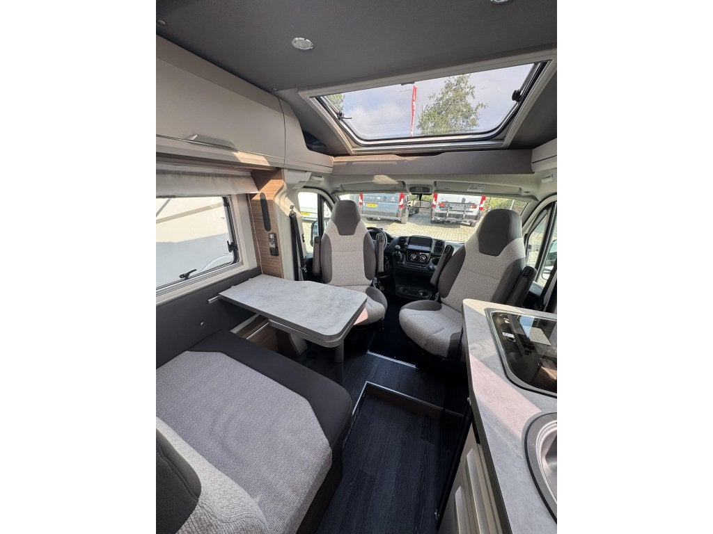 Knaus Van TI Vansation 550 MF 1e Eigenaar, Caravans en Kamperen, Fiat, Tot en met 2, Bedrijf, Elektrische ramen