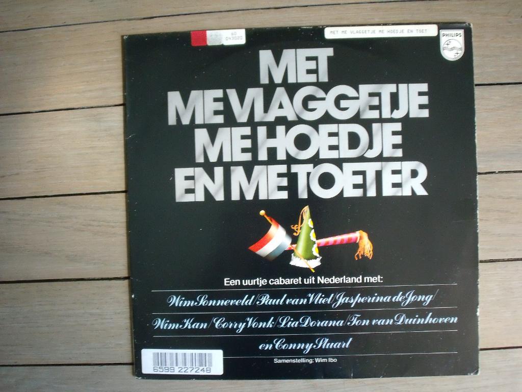 Met me vlaggetje me hoedje en me toeter, Ophalen of Verzenden, Gebruikt, 12 inch, Overige genres