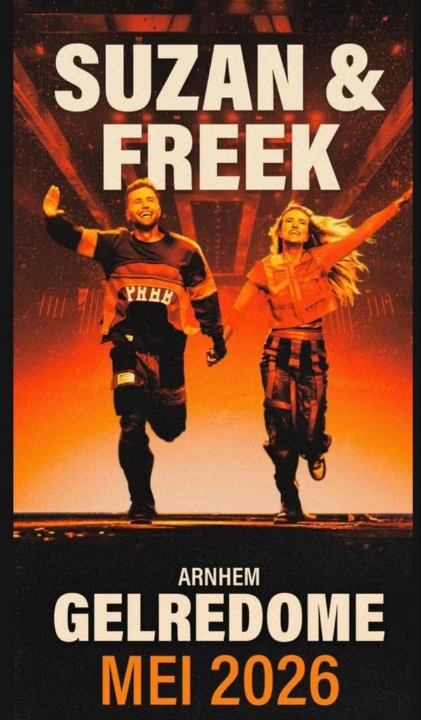 Suzan en Freek-Gelredoom Arnhem 29 mei 20.30 uur, Twee personen, Mei