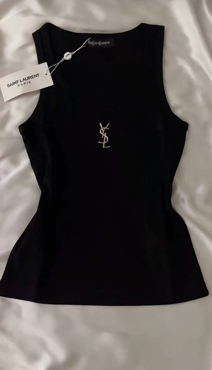 YSL top, Verzenden, Zo goed als nieuw, Zonder mouw