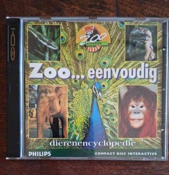 Zoo... eenvoudig dierenencyclopedie CD-i Philips Antwerpen, Cd's en Dvd's, Ophalen of Verzenden, Gebruikt