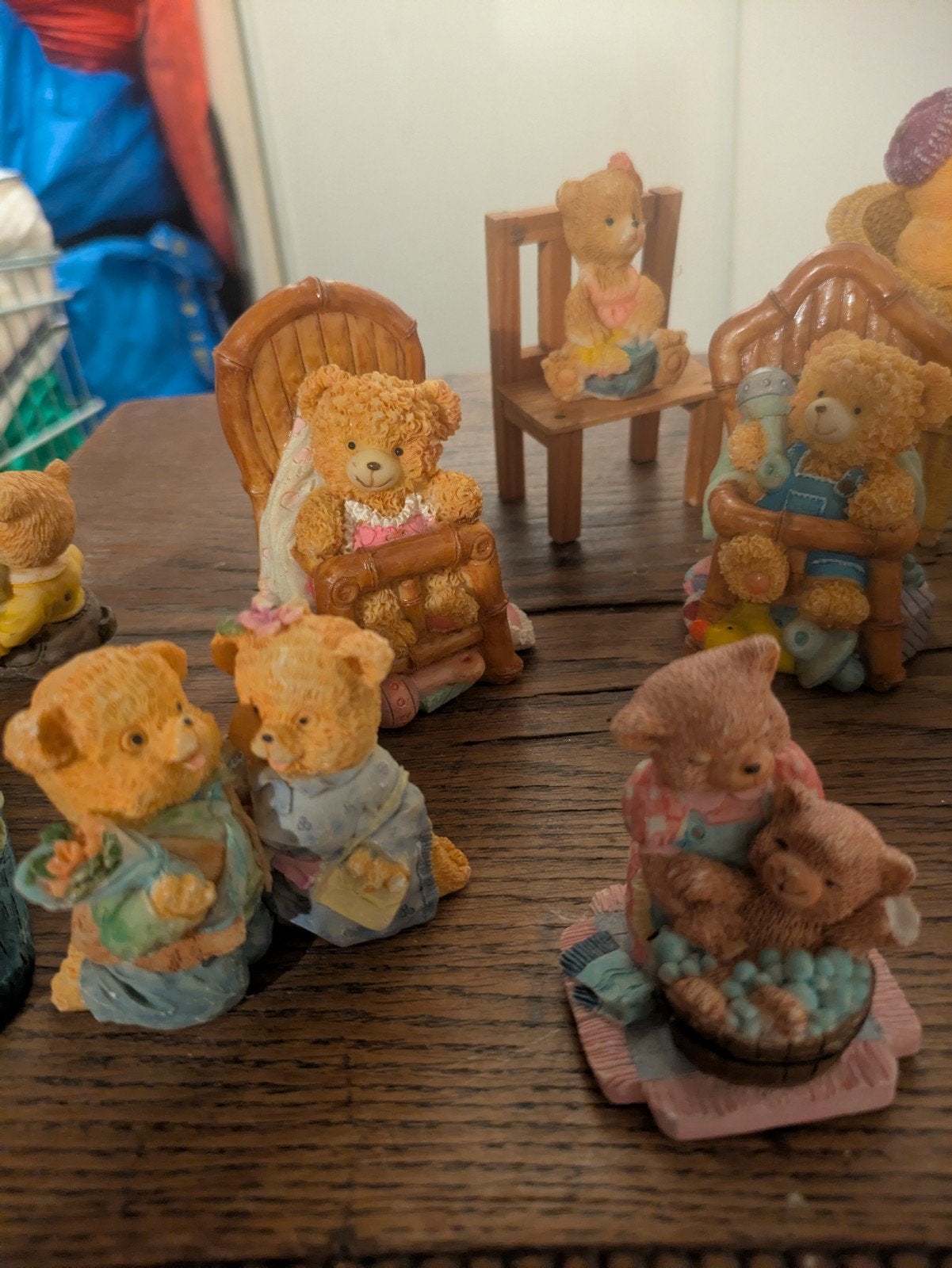 Beren familie, Ophalen, Zo goed als nieuw, Stoffen beer, Overige merken