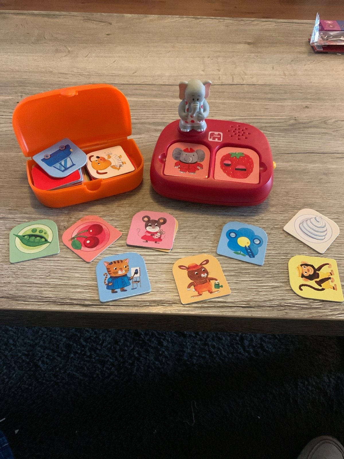 Vtech Zoef Zoef Dieren Memory Olifant, Ophalen of Verzenden, Gebruikt, Overige typen, Met geluid