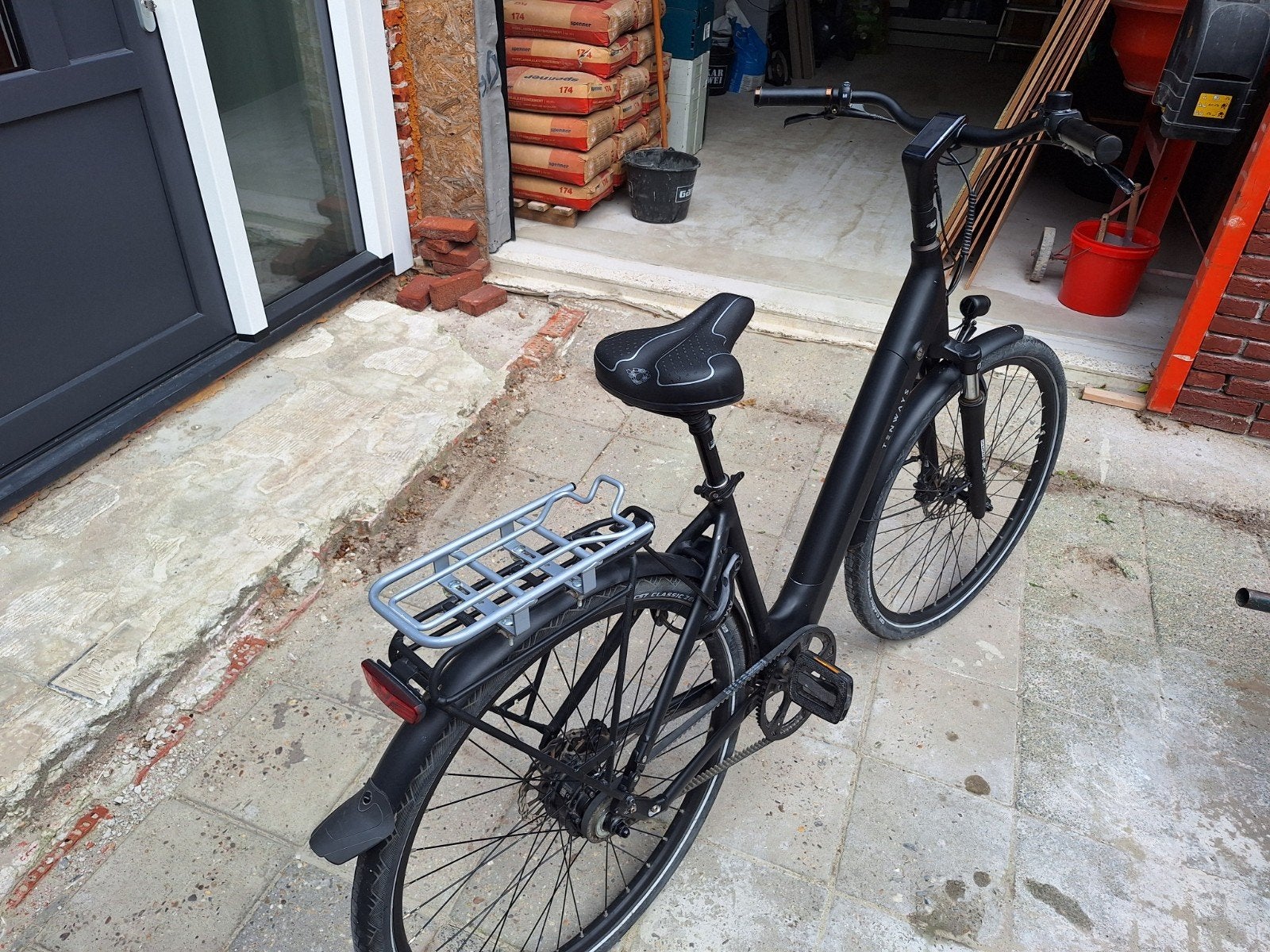 tenway electrische fiets, Ophalen, Gebruikt, 30 tot 50 km per accu, Overige merken