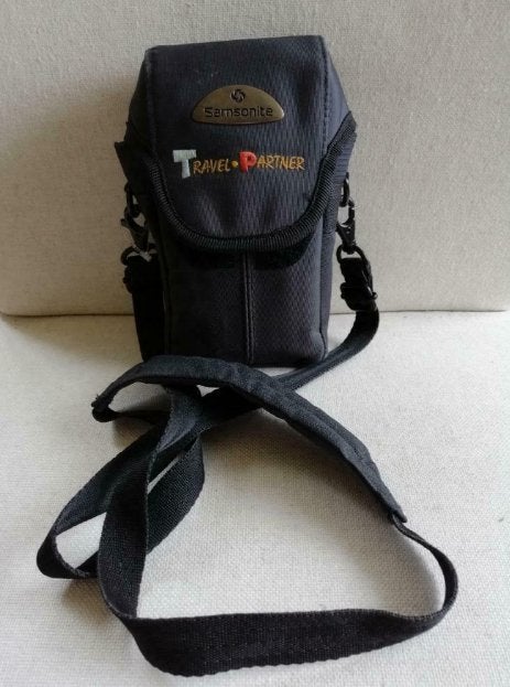 SAMSONITE travel partner camera bag zwart, Audio, Tv en Foto, Fotografie | Fototassen, Ophalen of Verzenden, Zwart, Schoudertas