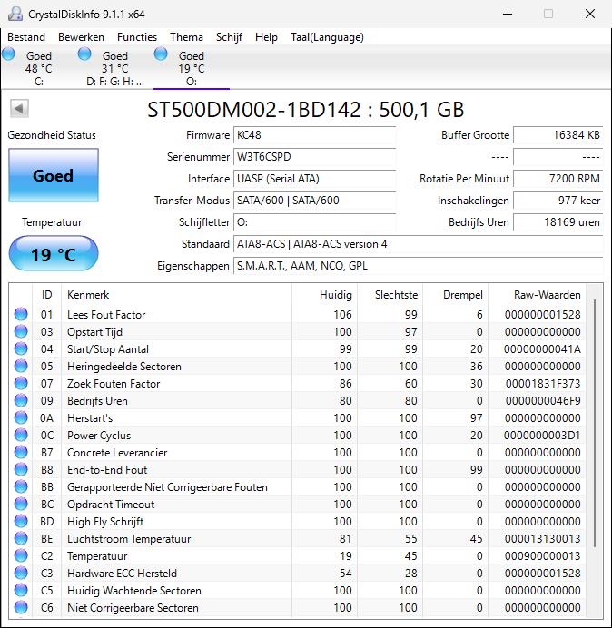 Seagate 500 GB hdd, Computers en Software, Harde schijven, Gebruikt, Duitsland, Verzenden, 500 GB