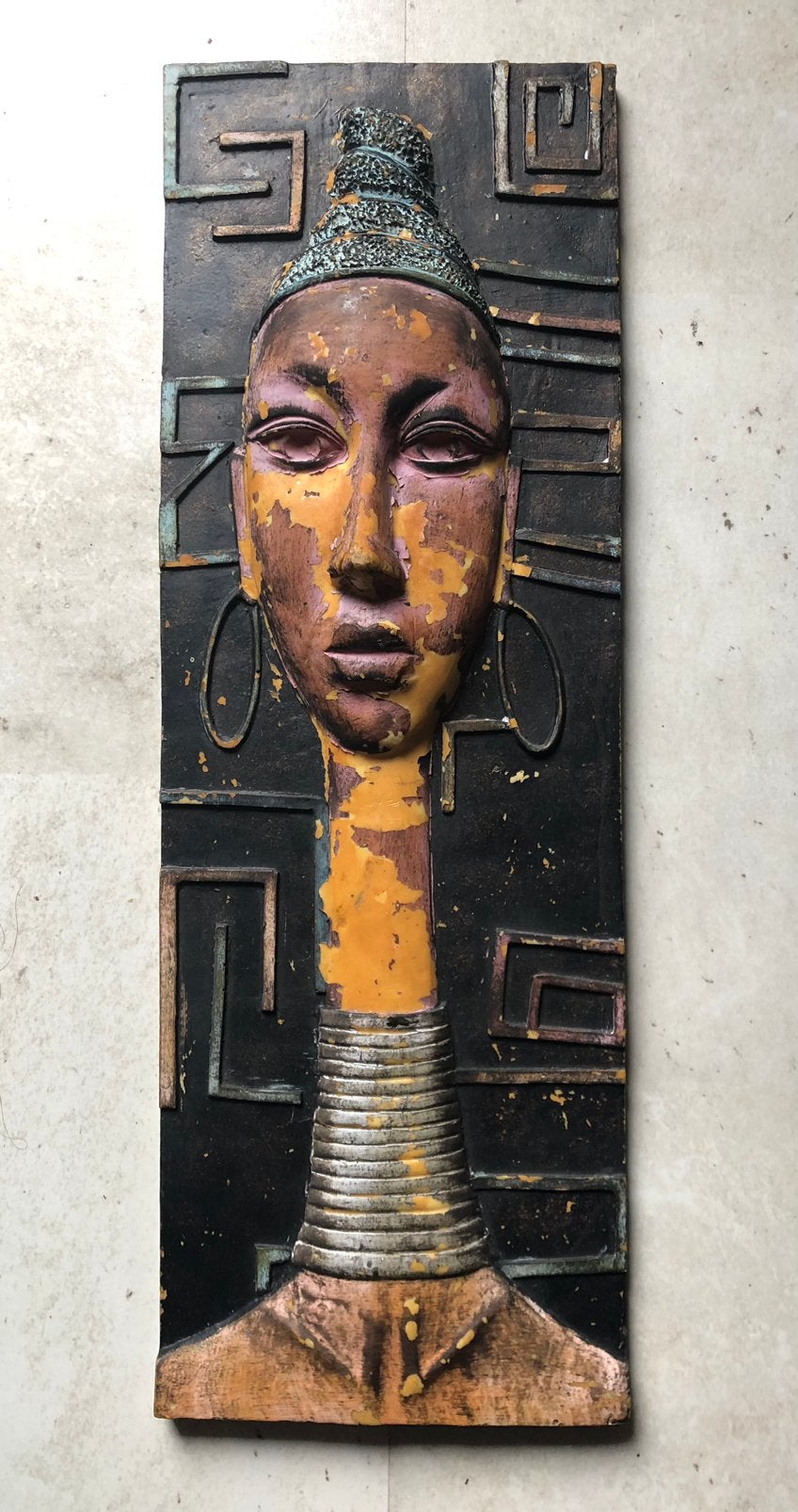 3D schilderij 60x20 cm van hout, Ophalen of Verzenden