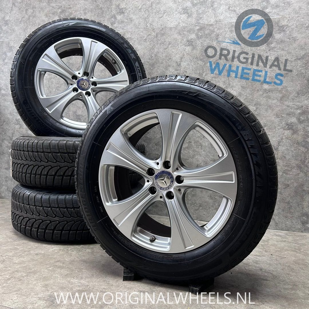 18 inch originele velgen + winterbanden Mercedes GLC - ML, Auto-onderdelen, 18 inch, Gebruikt, -, -