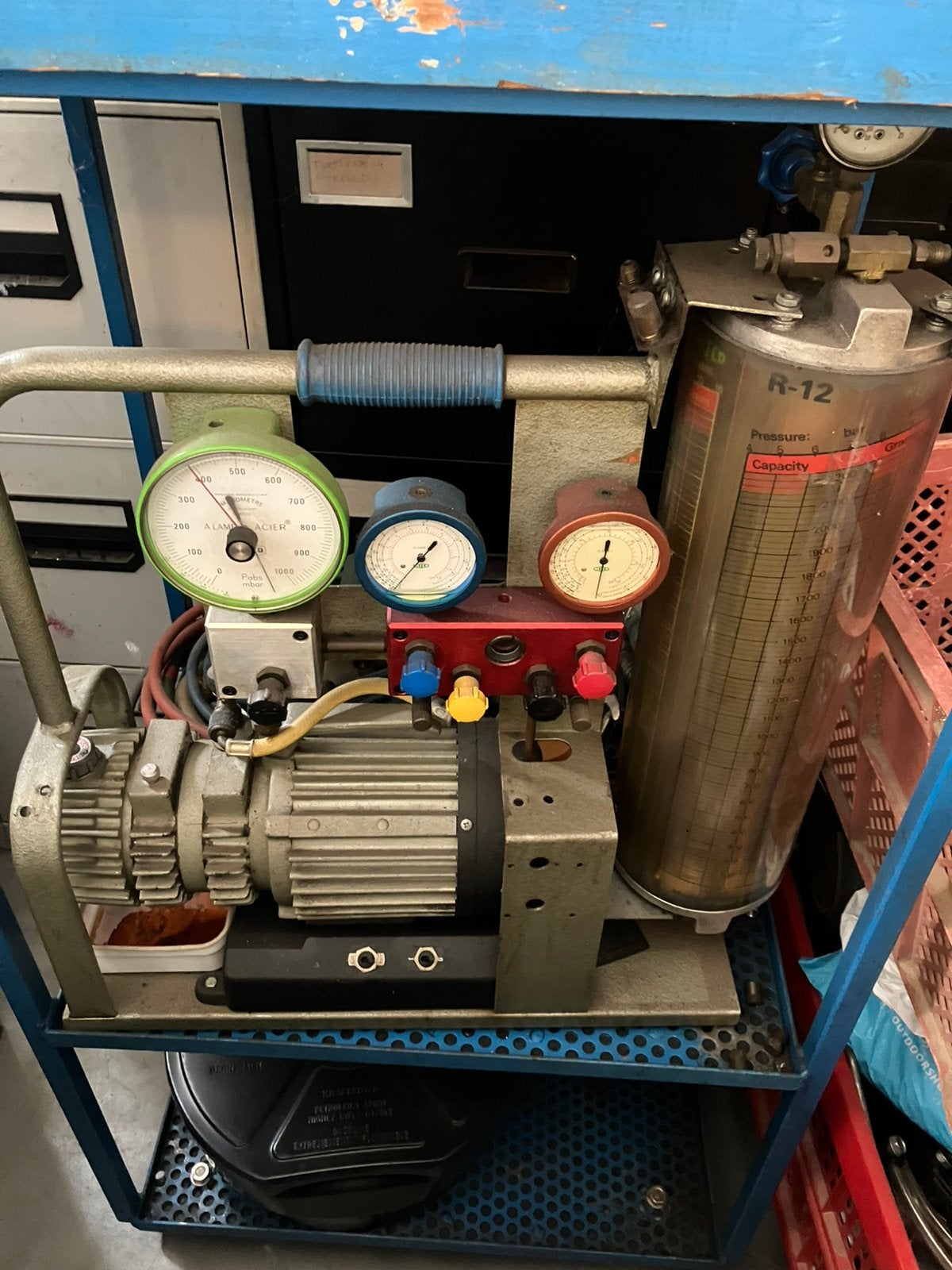 Airco vulapparaat Refco met slangen en verder toebehoren, Ophalen, Nieuw