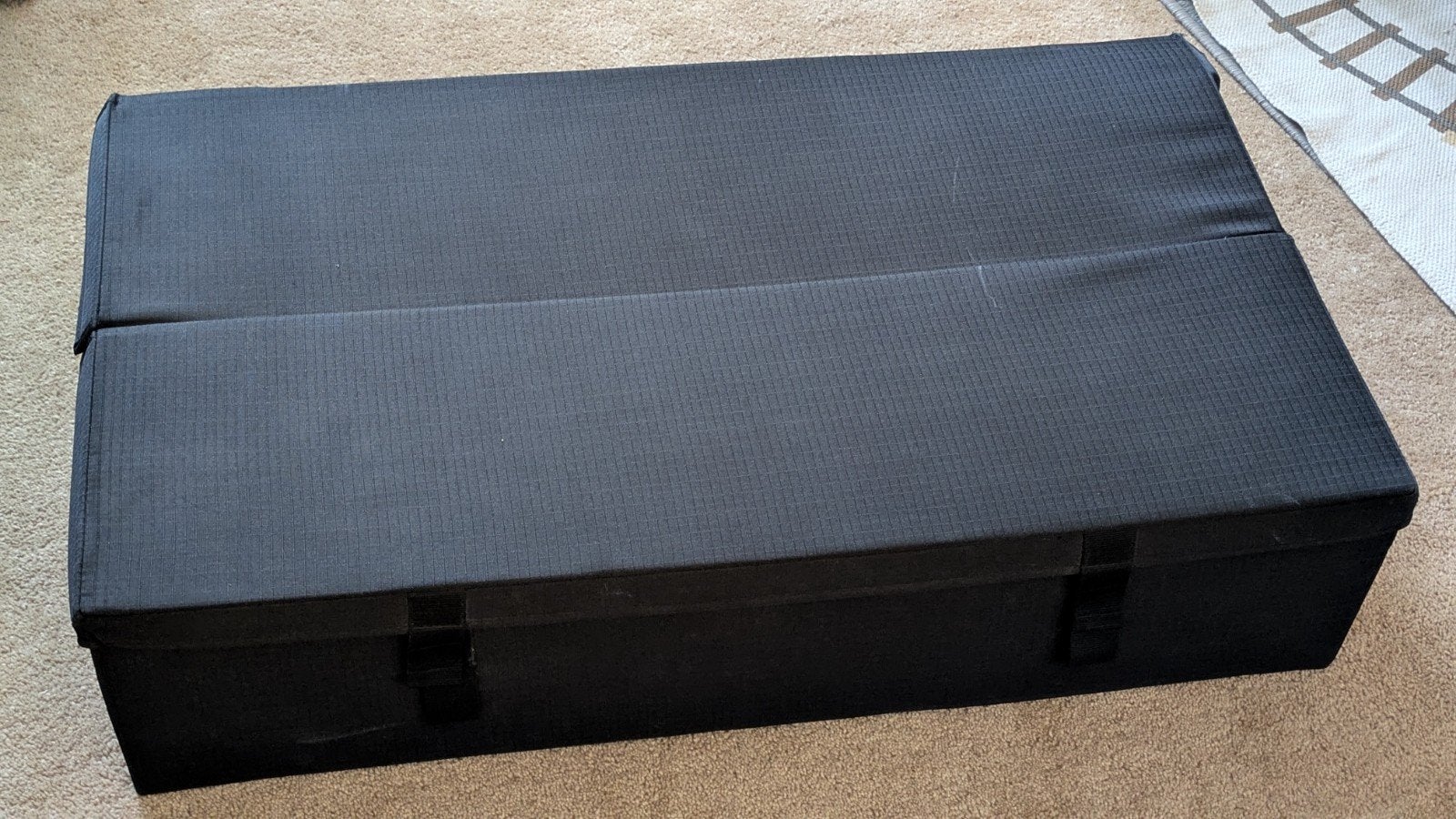 Opbergbox lyksele ikea, Ophalen, Gebruikt, 70 cm of minder, Blauw