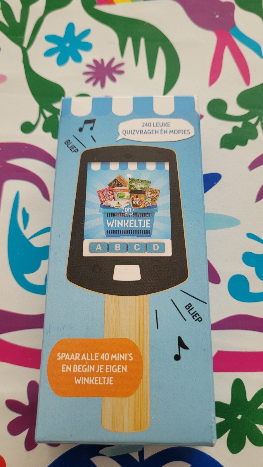 AH Handscanner voor het winkeltje met 240 quizvragen, Ophalen of Verzenden, Zo goed als nieuw, Jongen of Meisje