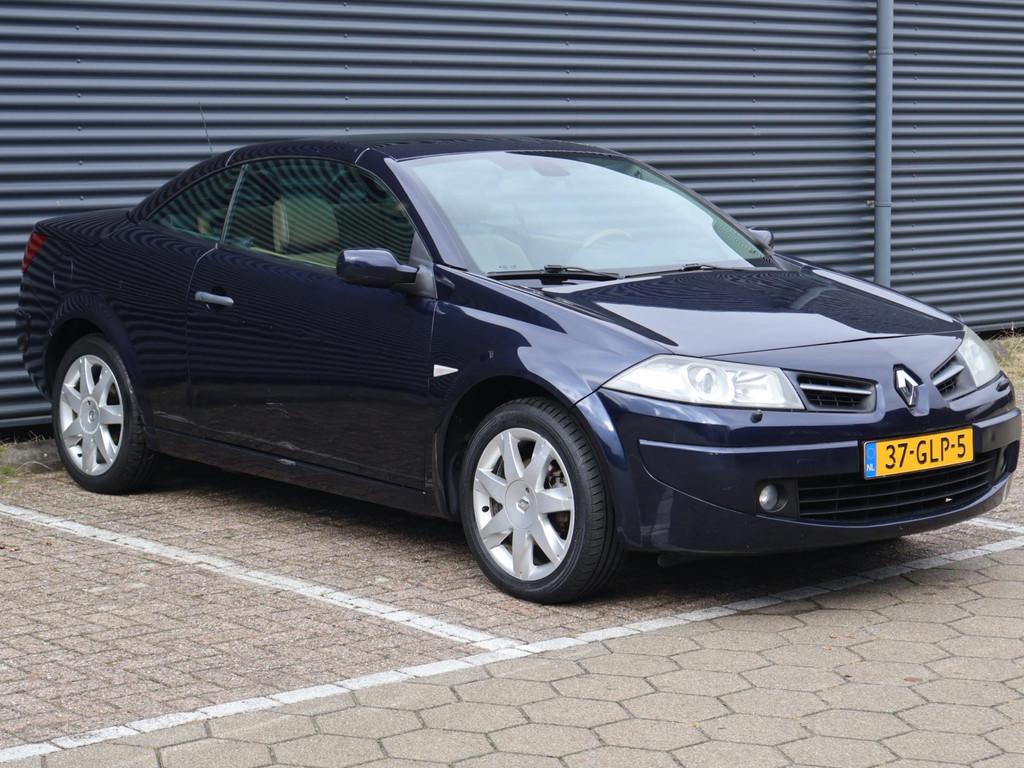 Renault Mégane Coupé-Cabriolet 2.0-16V Tech Line|Cruise|ai, Auto's, 1998 cc, 135 pk, Gebruikt, Beige