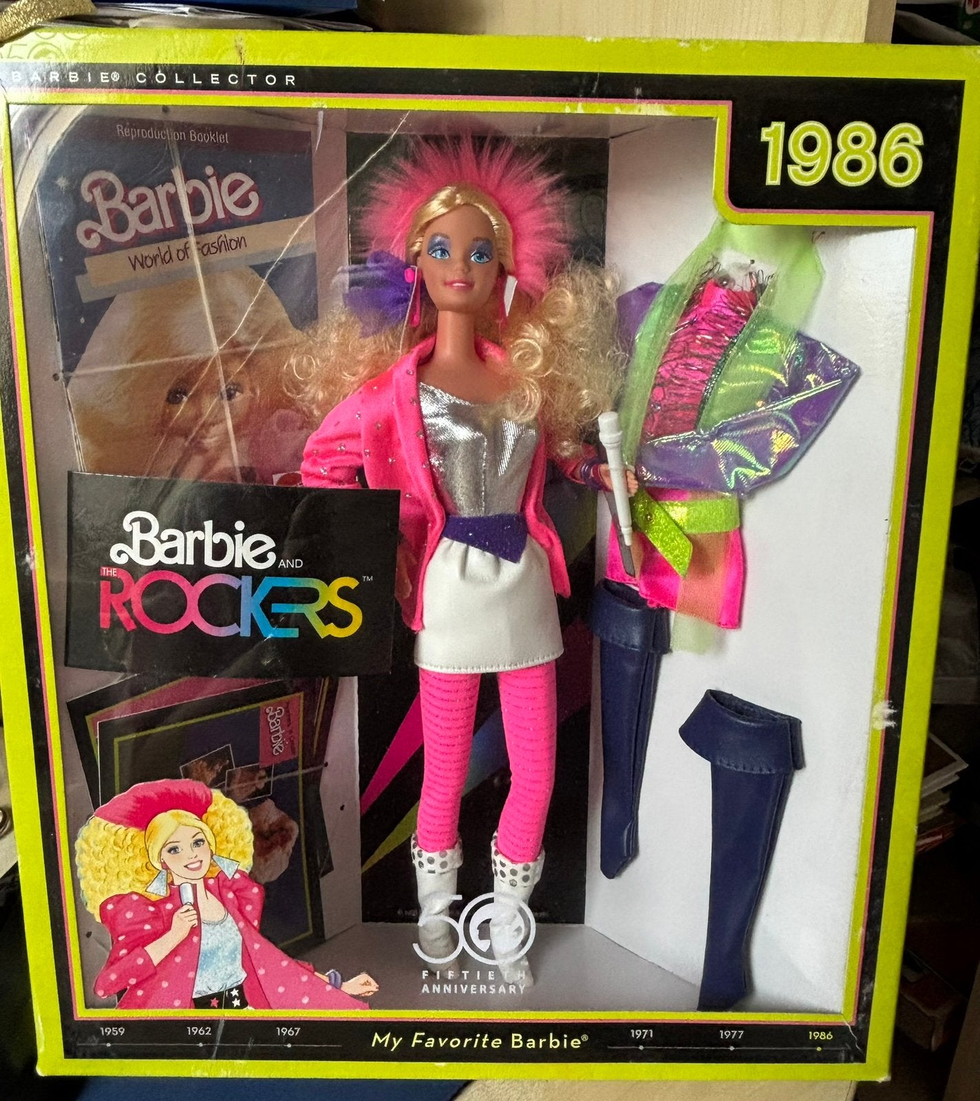 My Favorite Rockers Barbie NRFB, Verzamelen, Ophalen of Verzenden, Zo goed als nieuw, Fashion Doll