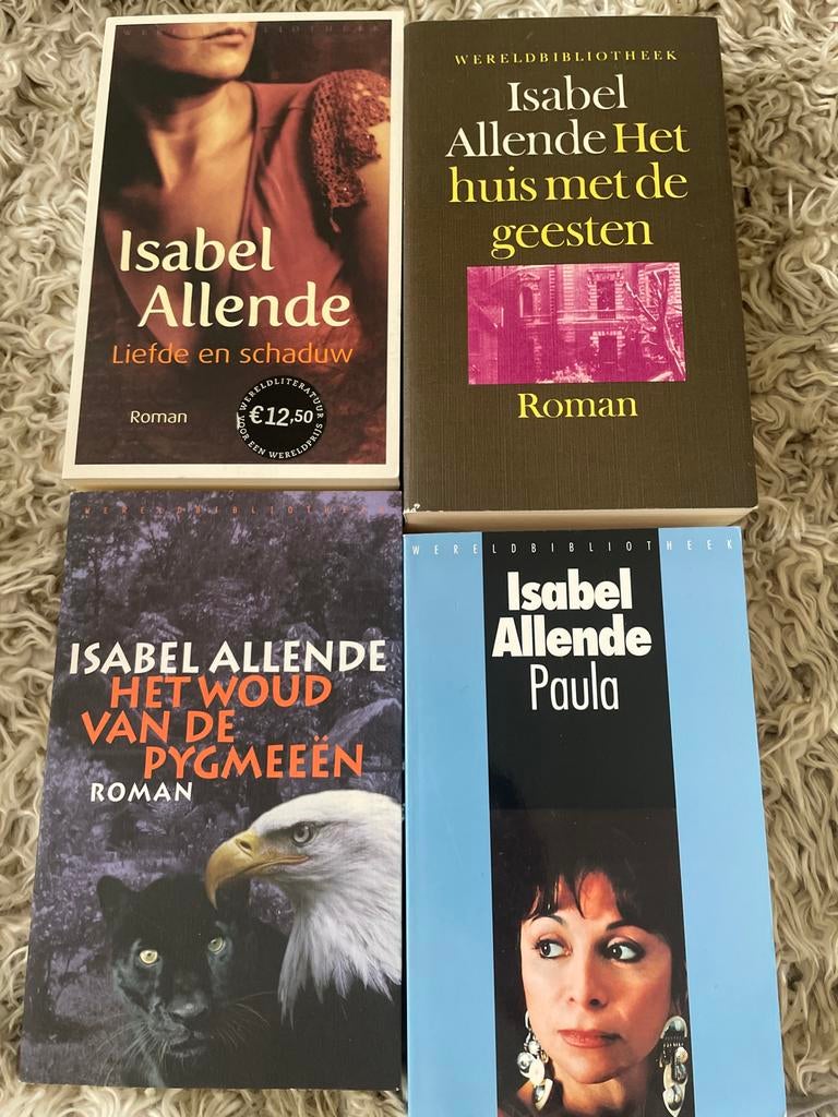 4 boeken van Isabel Allende, Ophalen of Verzenden, Gelezen, Nederland