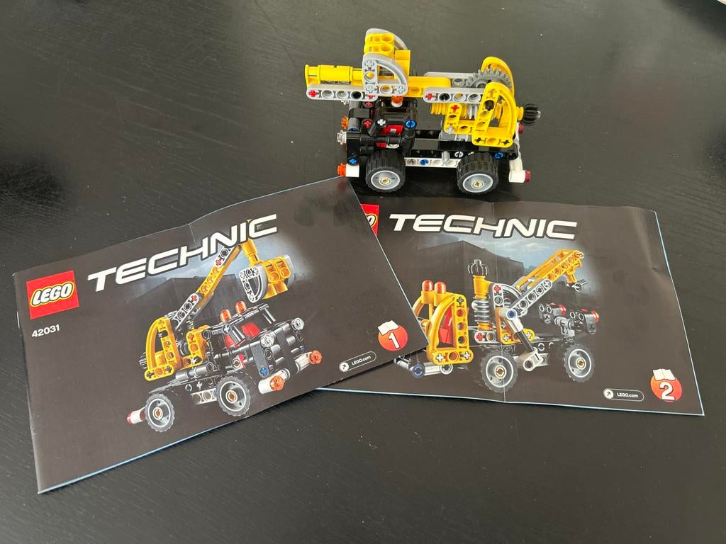 LEGO Technic 42031 Hoogwerker met instructies, Lego, Ophalen of Verzenden, Zo goed als nieuw, Complete set
