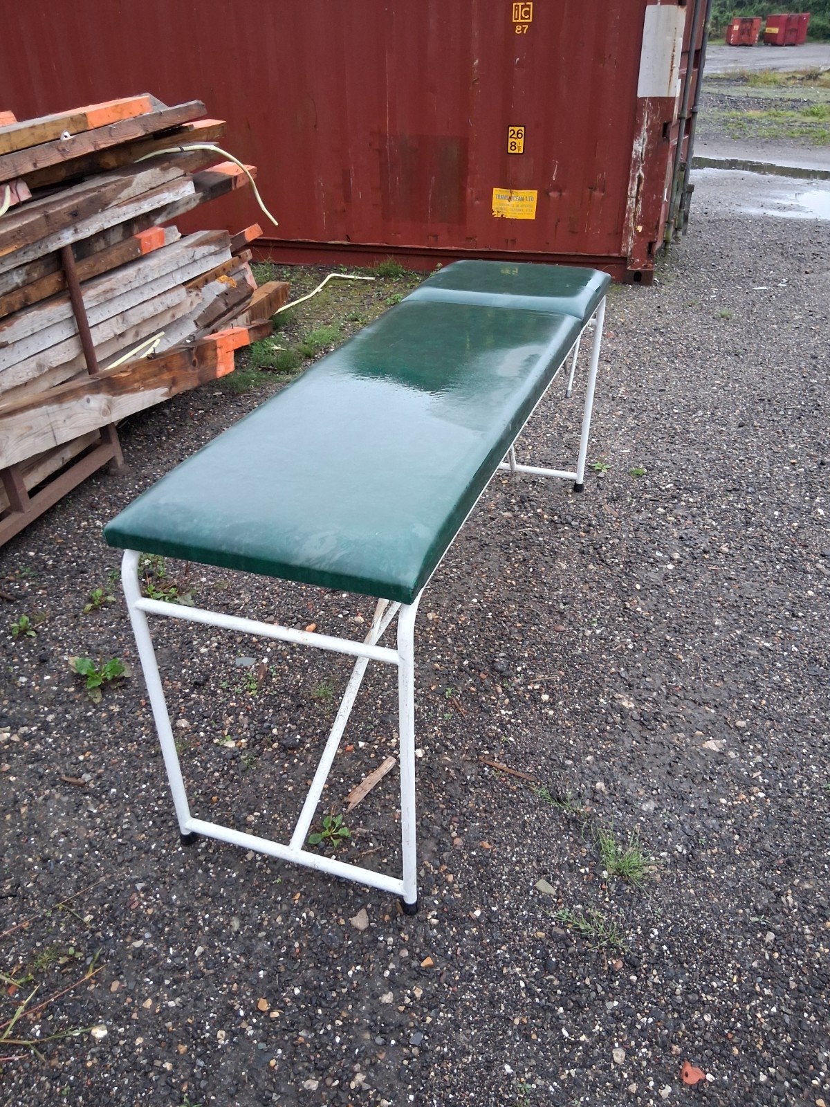 Circulaire massagetafel, Ophalen, Gebruikt, Massagetafel