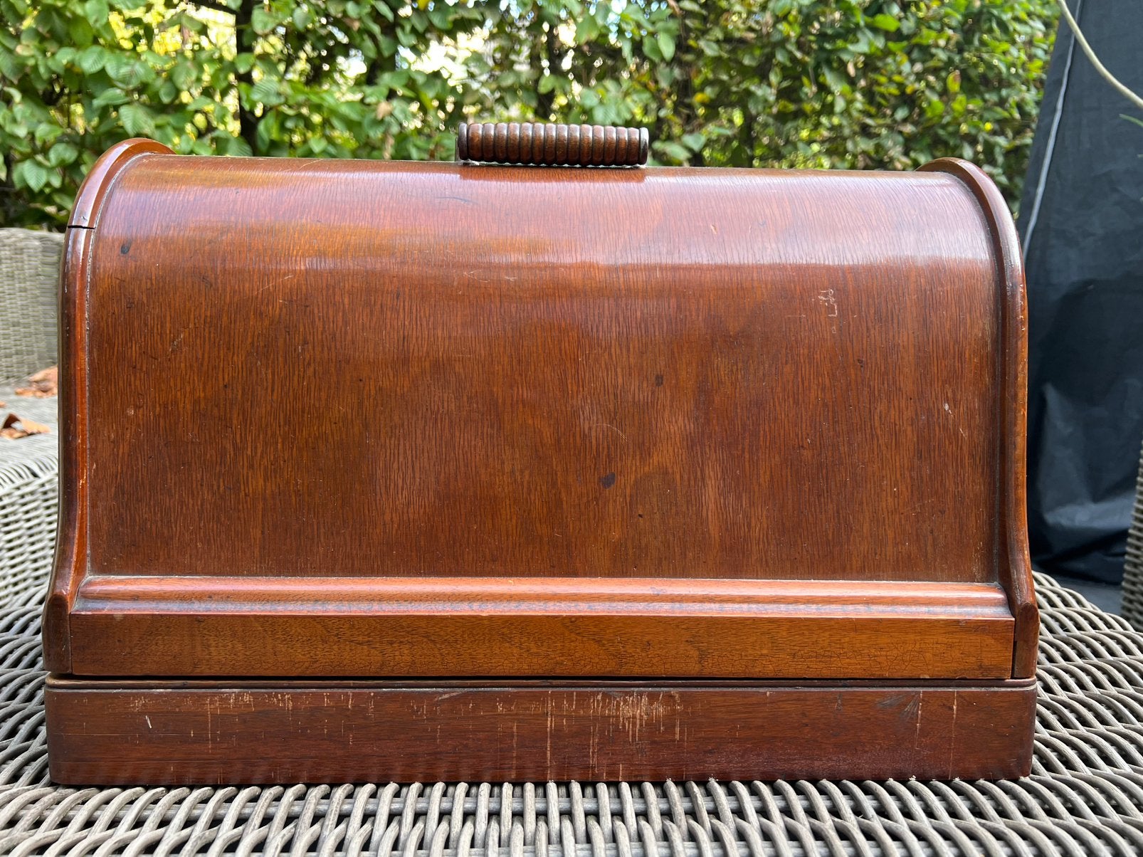 Antieke Singer naaimachine in uitstekende staat., Ophalen
