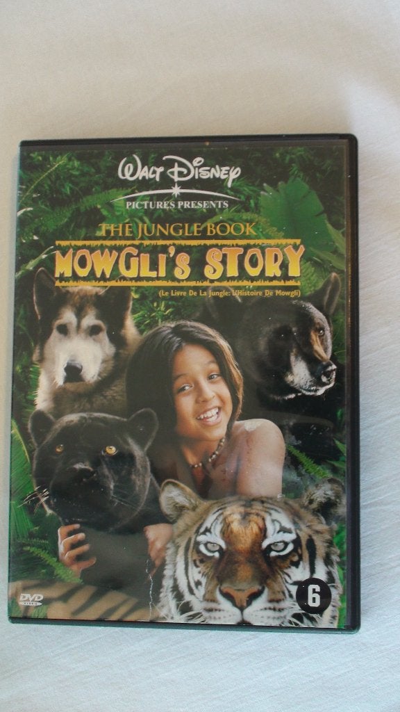 Walt disney The Jungle Book Mowli's Story, Cd's en Dvd's, Dvd's | Kinderen en Jeugd, Avontuur, Alle leeftijden, Ophalen of Verzenden
