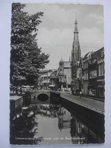Q16 Leeuwarden - Voorstreek - 1959, Verzenden, 1940 tot 1960, Gelopen, Friesland