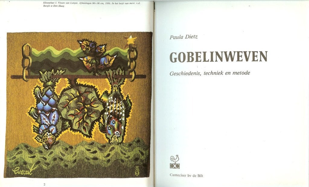 Paula Dietz - Gobelinweven - geschiedenis, techniek en, Ophalen of Verzenden, Gelezen, Overige onderwerpen
