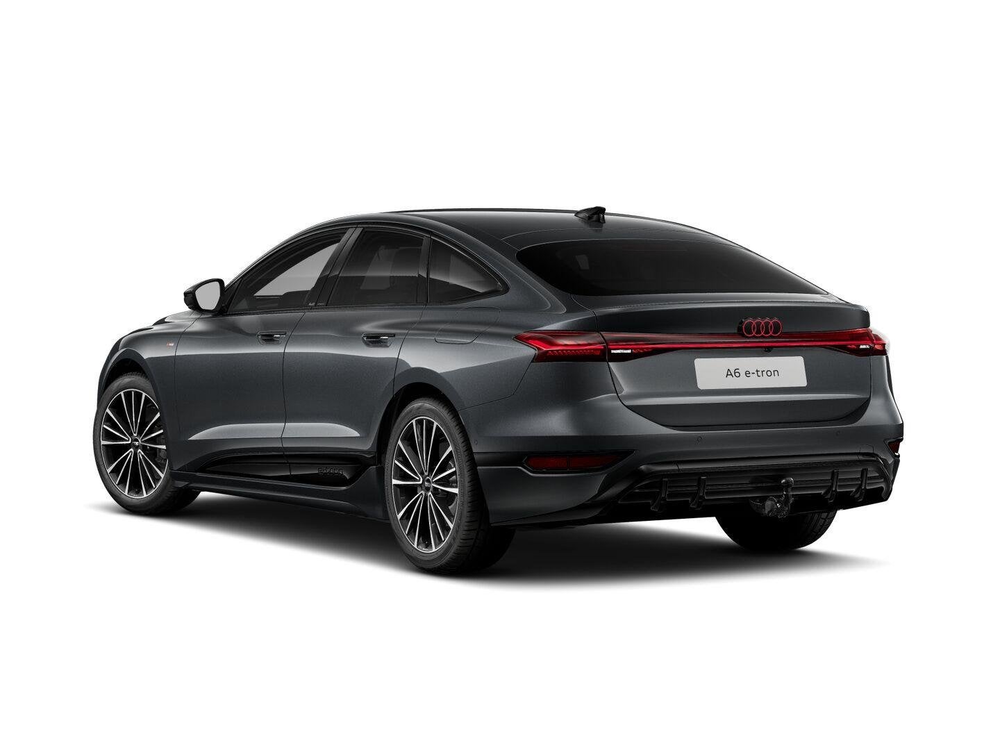 Audi A6 e-tron Sportback S edition (C1) e-tron 83 kWh 210 kW, Auto's, Zwart, Automatische klimaatregeling, Zilver of Grijs, 627 km