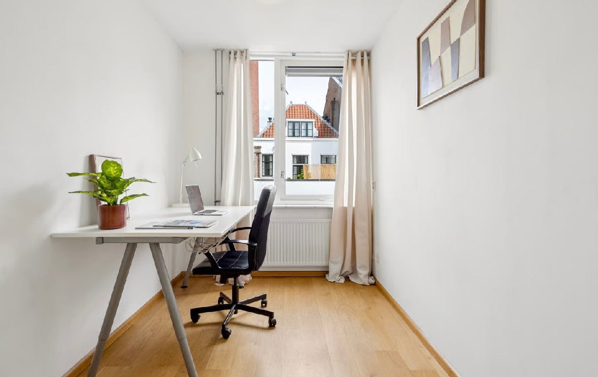 IKEA Galant bureau | wit | 160 cm x 80 cm, Huis en Inrichting, Ophalen, Gebruikt