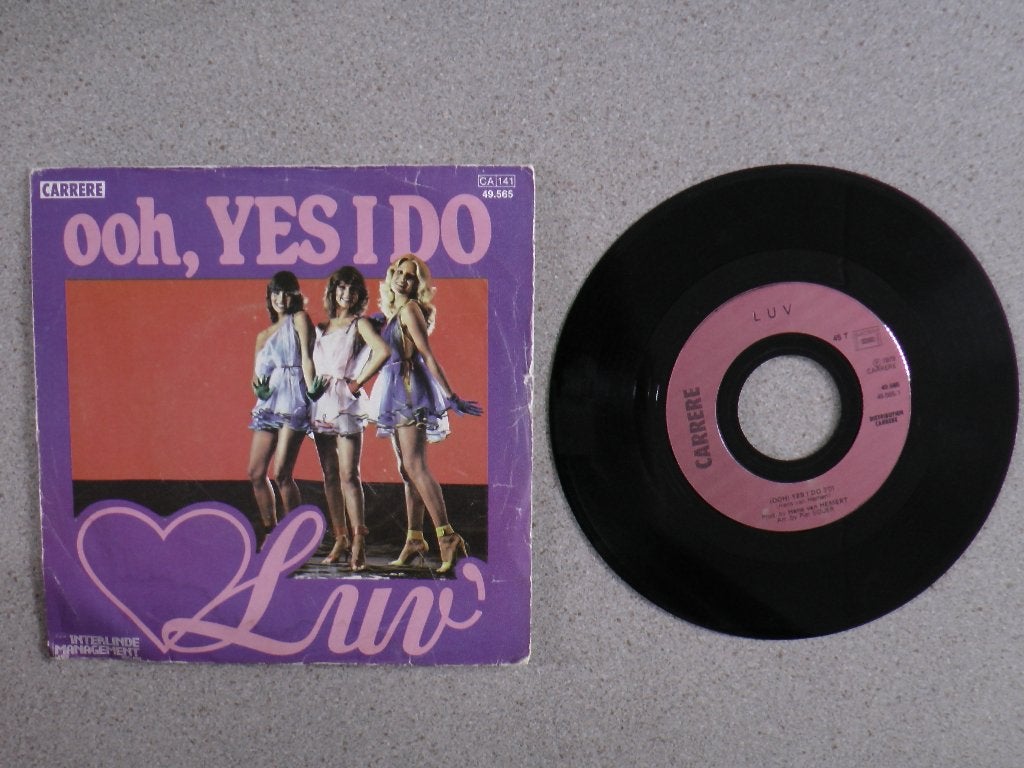 Luv - ooh yes I do VINYL SINGLE, Gebruikt, 7 inch, Pop, Fotohoes