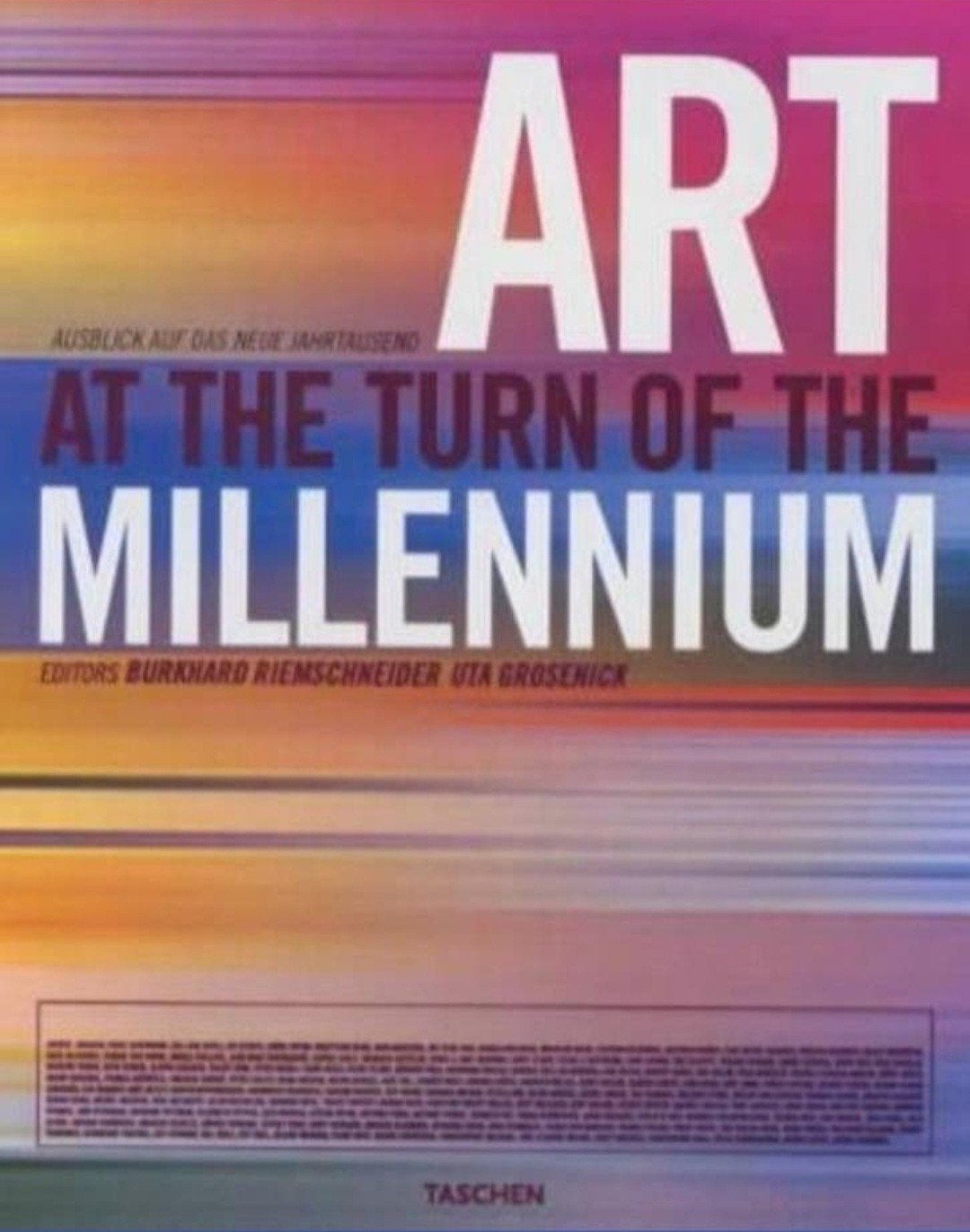 KUNST OP DE GRENS VAN HET MILLENIUM Taschen Nederlands, Boeken, Verzenden, Zo goed als nieuw