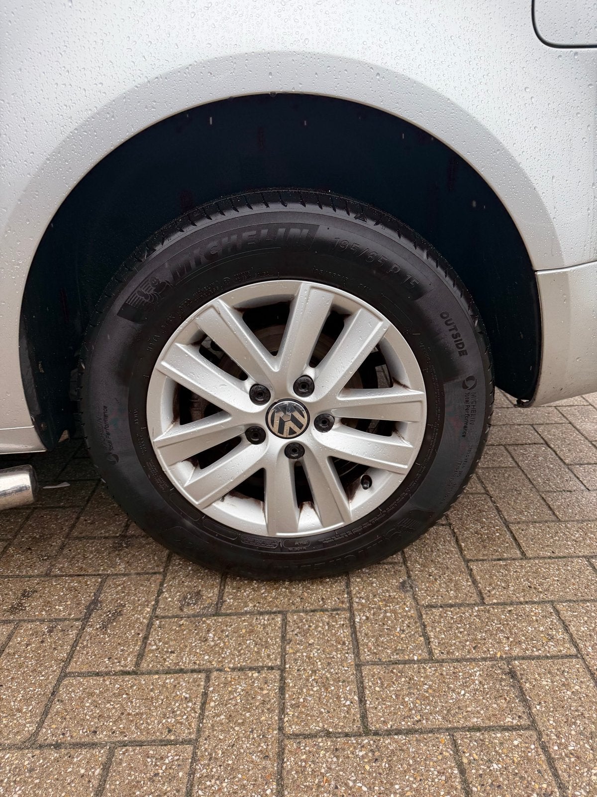 Vw Caddy 15 inch Velgenset Michelin Zomerbanden (2022/2023), Auto diversen, Ophalen of Verzenden, Gebruikt