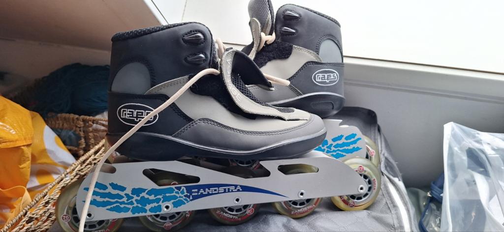 Zandstra skeelers maat 38 (maat 5) - Zo goed als nieuw, Sport en Fitness, Skeelers, Ophalen of Verzenden, Zo goed als nieuw, Inline skates 4 wielen