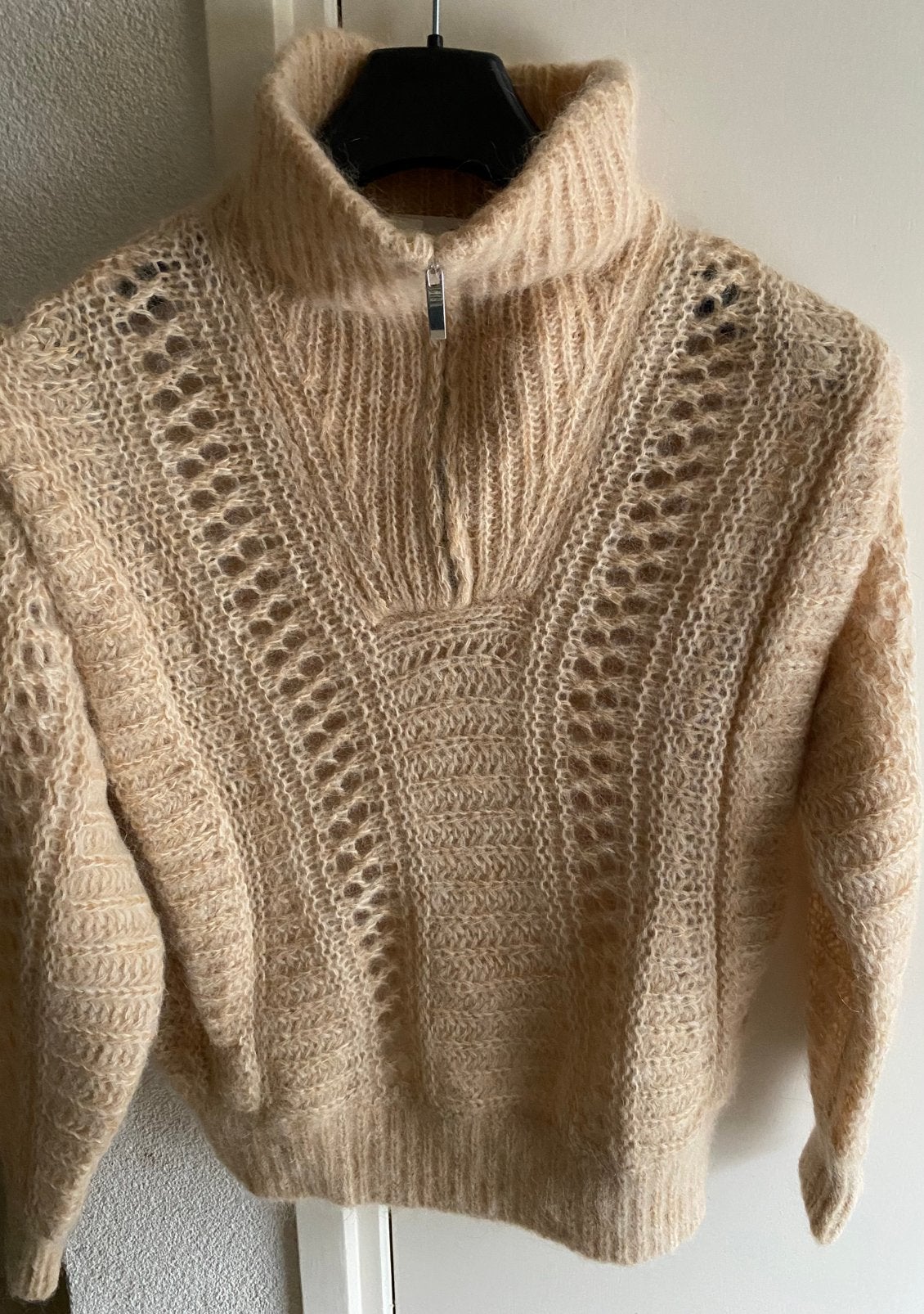 Ba&sh trui vanille mt 0 / 36 - 38 Nieuw met kaartje 295 euro, Verzenden, Beige, Nieuw, Ba&sh