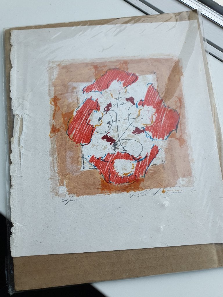 Richard Smeets gesigneerde litho 286/1000, Antiek en Kunst, Kunst | Litho's en Zeefdrukken, Ophalen of Verzenden